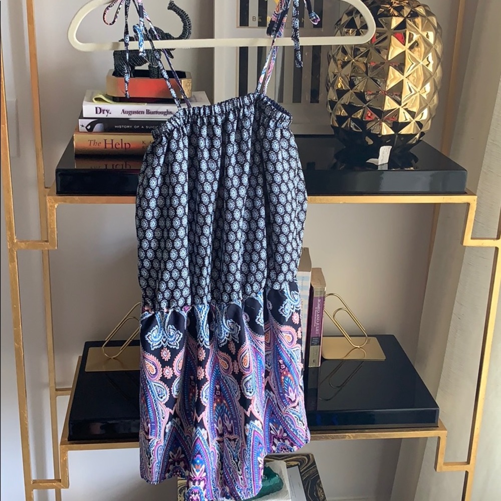 Patterned romper